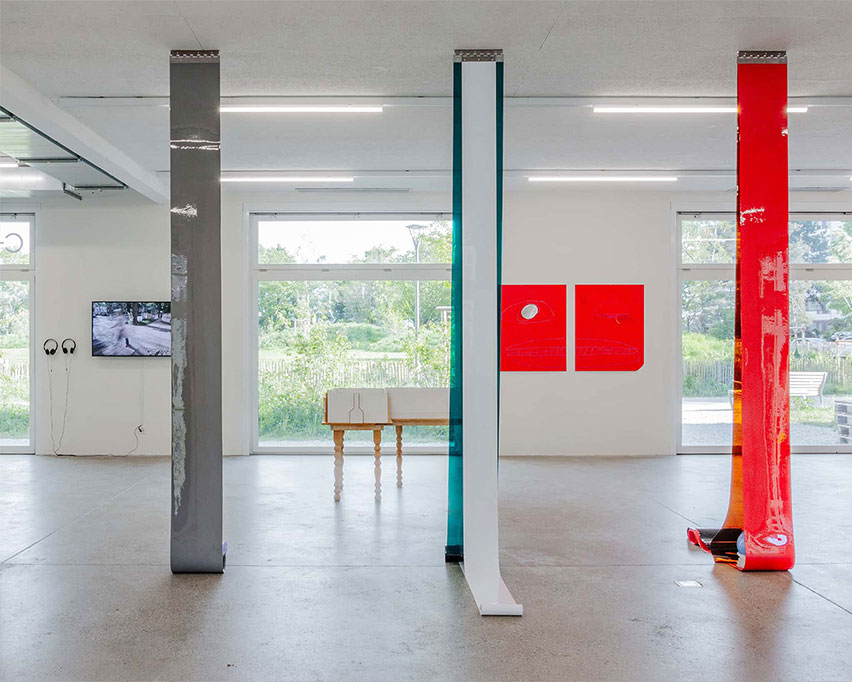 3. Vue d’exposition « Our Labor, Our Passion, Our Love », CALM – Centre d’Art La Meute, Lausanne, Suisse, 2024 / Photo: Théo Dufloo / Courtoisie des artiste·x·s et CALM – Centre d’Art La Meute.
