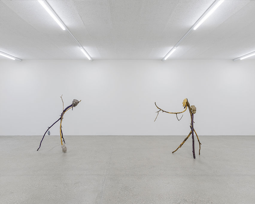 3. Exhibition View Yun Choi Solo Show « The Lounge »; view on Psychics C, 2023 at CALM – Centre d’Art La Meute, Lausanne, 2023 / Photo: Théo Dufloo / Courtesy the artist and CALM – Centre d’Art La Meute 