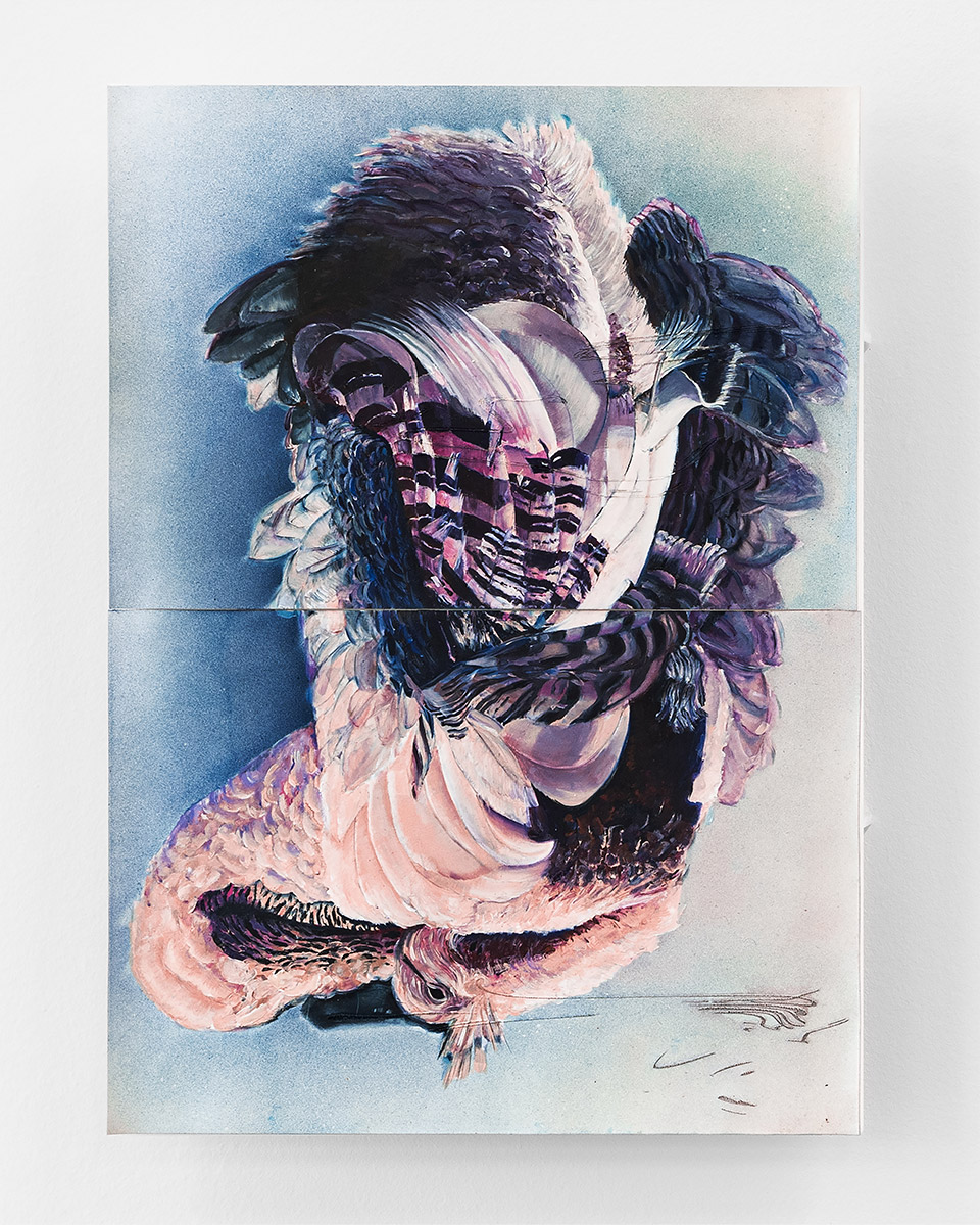 11. Vue d’exposition « Version Cue », Niels Trannois, CALM – Centre d’Art La Meute, Lausanne,
                        Suisse, 2025 / Photo: Théo Dufloo / Courtoisie de l’artiste.s