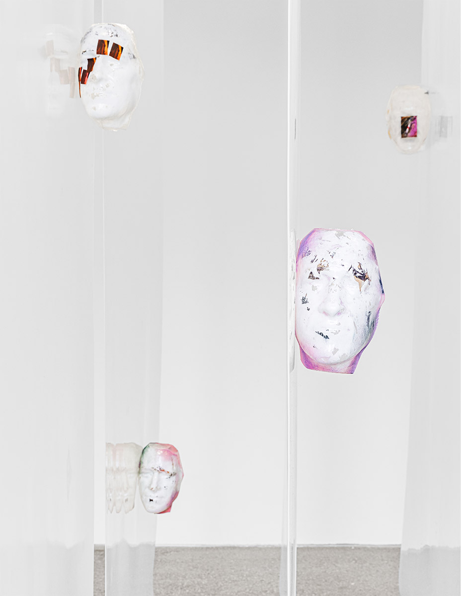 7. Vue d’exposition « Version Cue », Niels Trannois, CALM – Centre d’Art La Meute, Lausanne,
                        Suisse, 2025 / Photo: Théo Dufloo / Courtoisie de l’artiste.