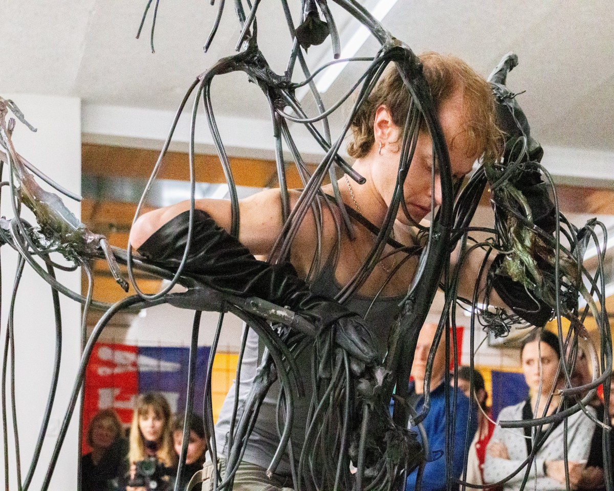 Yein Lee, Pursuers / Poursuivants, 2024, CALM – Centre d'Art La Meute, photo : Théo Dufloo.